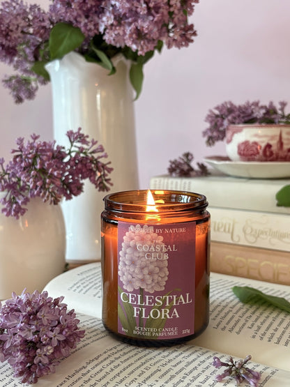 Celestial Flora Candle | Sandalwood, Lavender, Vanilla