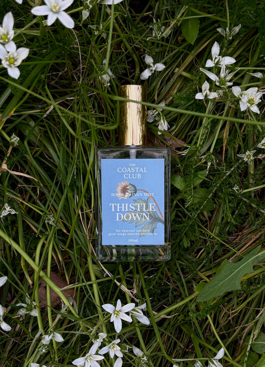 Thistle Down Room & Linen Mist | Cotton Jasmine Musk